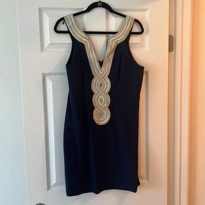 Navy Lilly Pulitzer Shift Dress